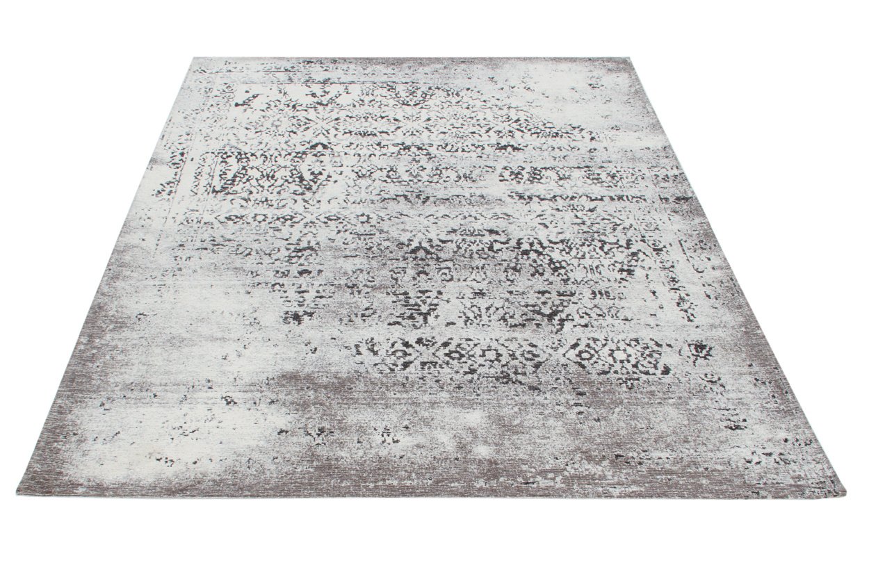 Vloerkleed Argent.7 Ivoor/Antraciet 290x200cm