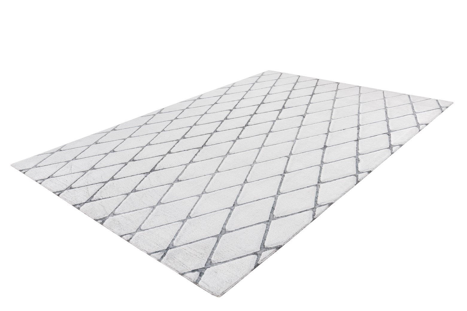 Vivica 200 Weiß / Anthrazit 160cm x 230cm