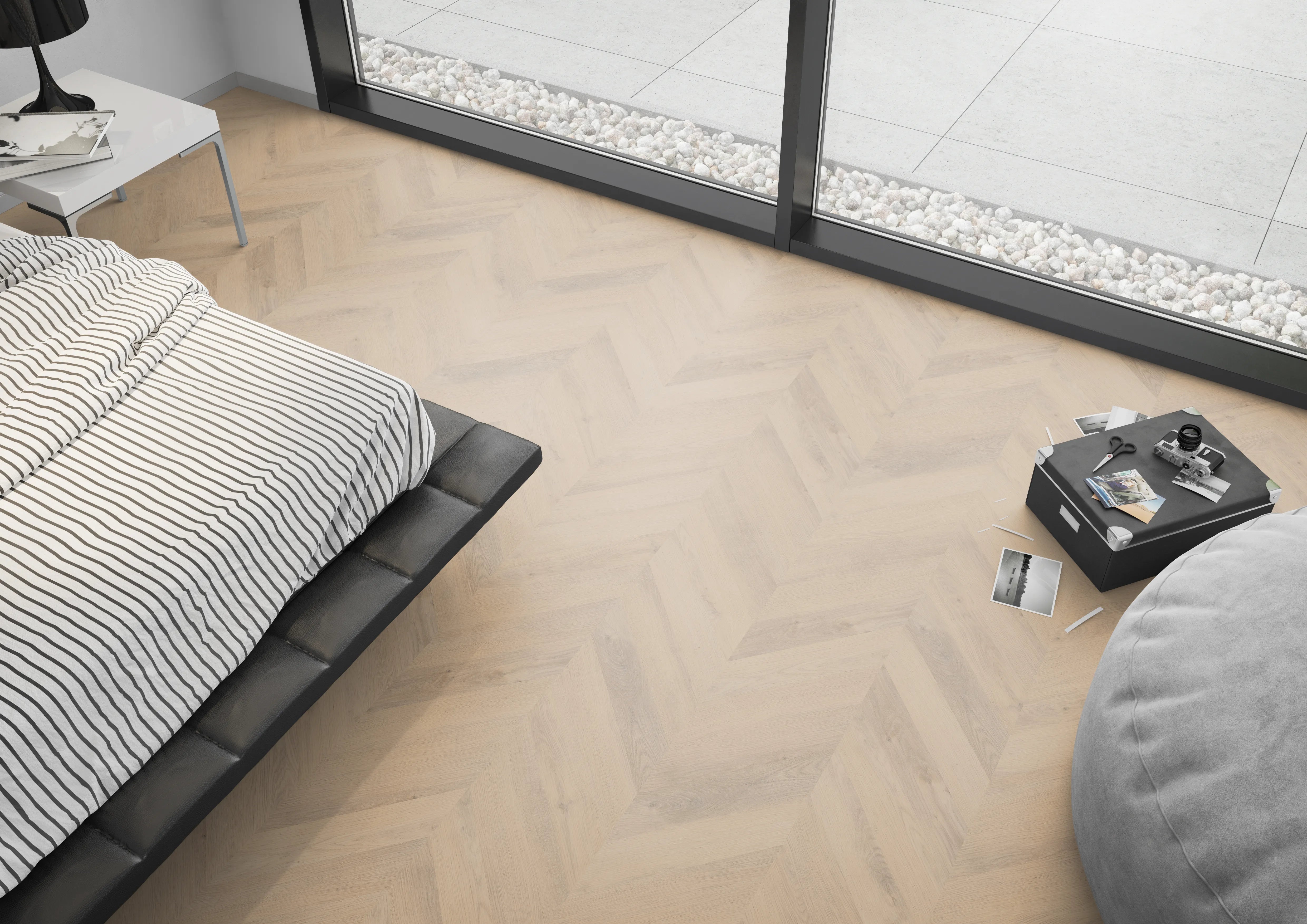 Hongaarse punt / Weens punt PVC vloeren