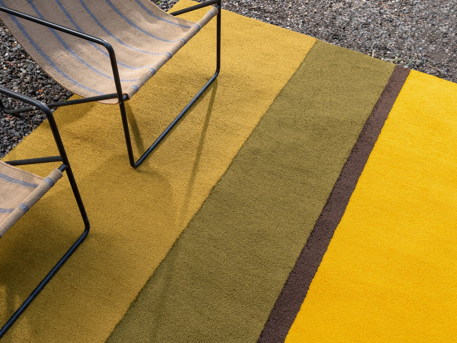 Habitat Festival Stripe Yellow 496516