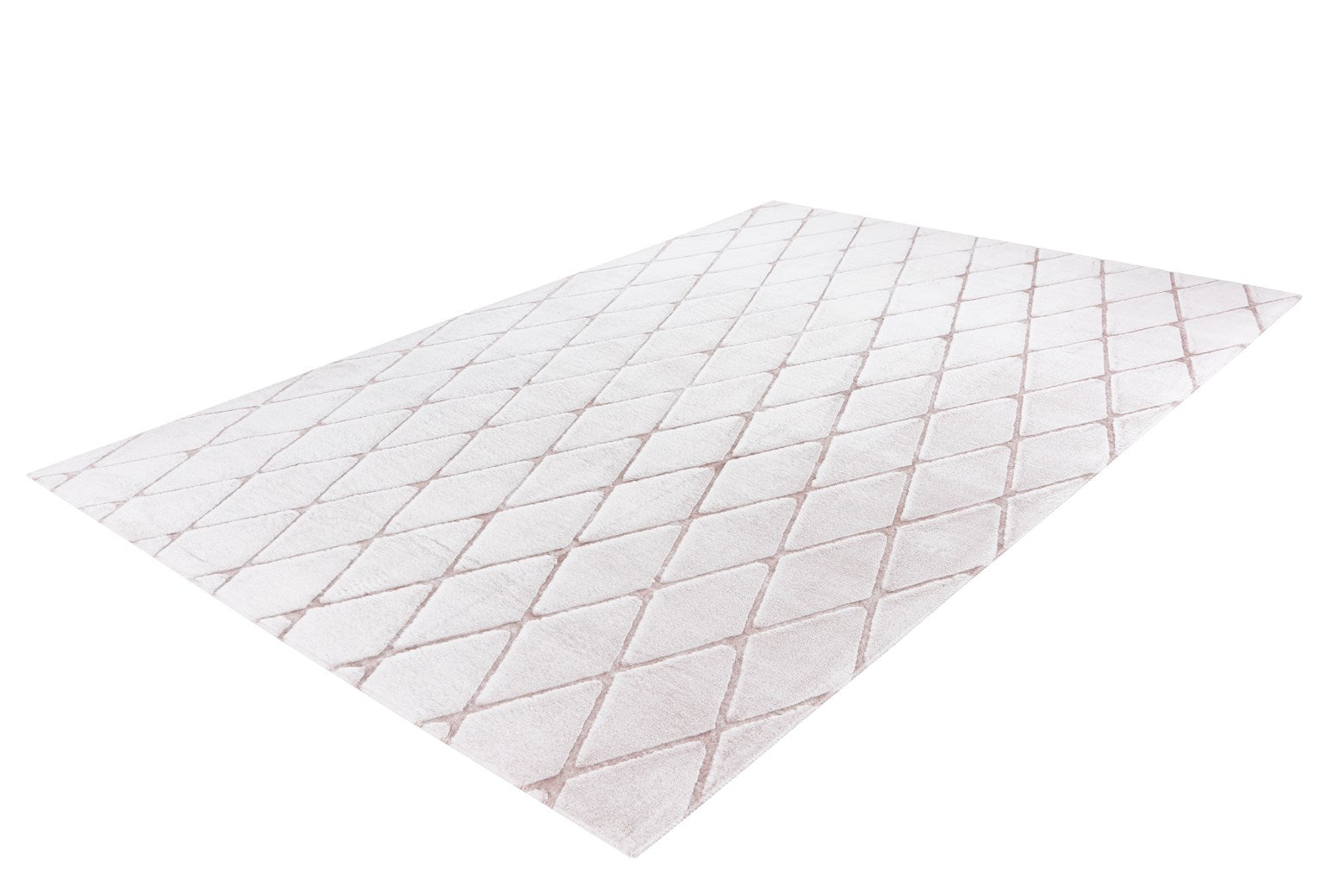 Vivica 200 Weiß / Rosé 160cm x 230cm