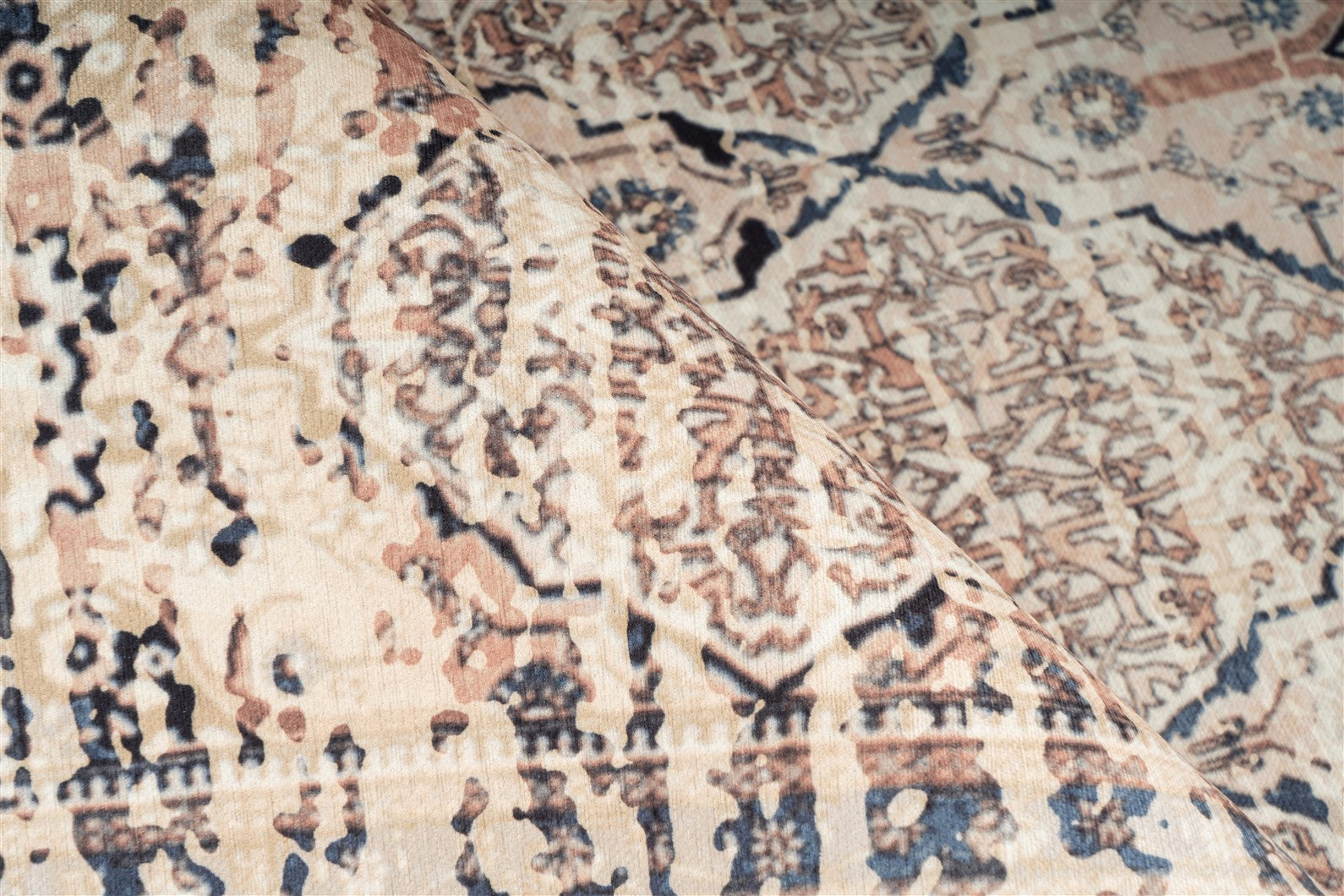 Galaxy 1400 Beige / Blau 170cm x 240cm