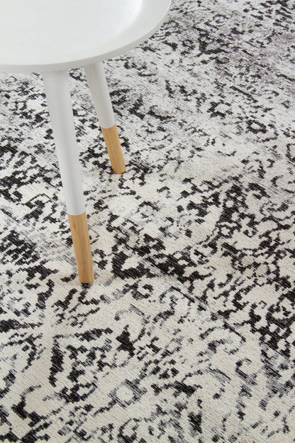 Vloerkleed Argent.7 Ivoor/Antraciet 290x200cm