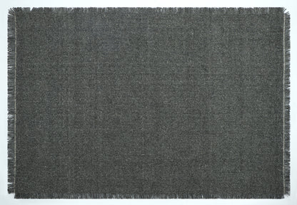 Vloerkleed Flocus charcoal 190x290cm
