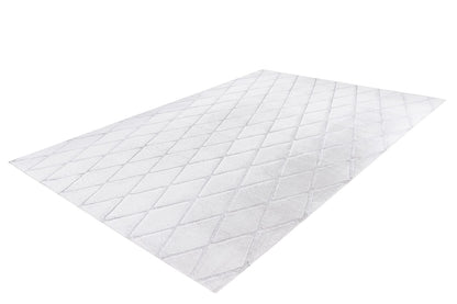 Vivica 200 Weiß / Graublau 160cm x 230cm