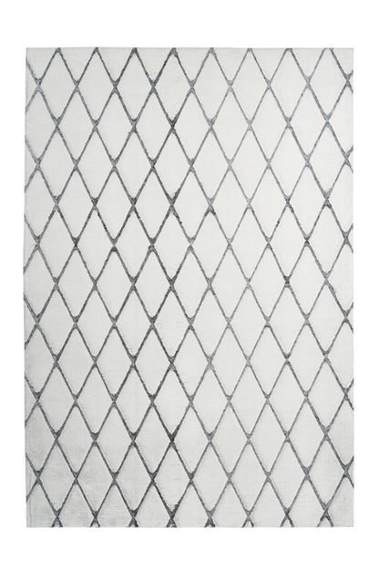 Vivica 200 Weiß / Anthrazit 160cm x 230cm