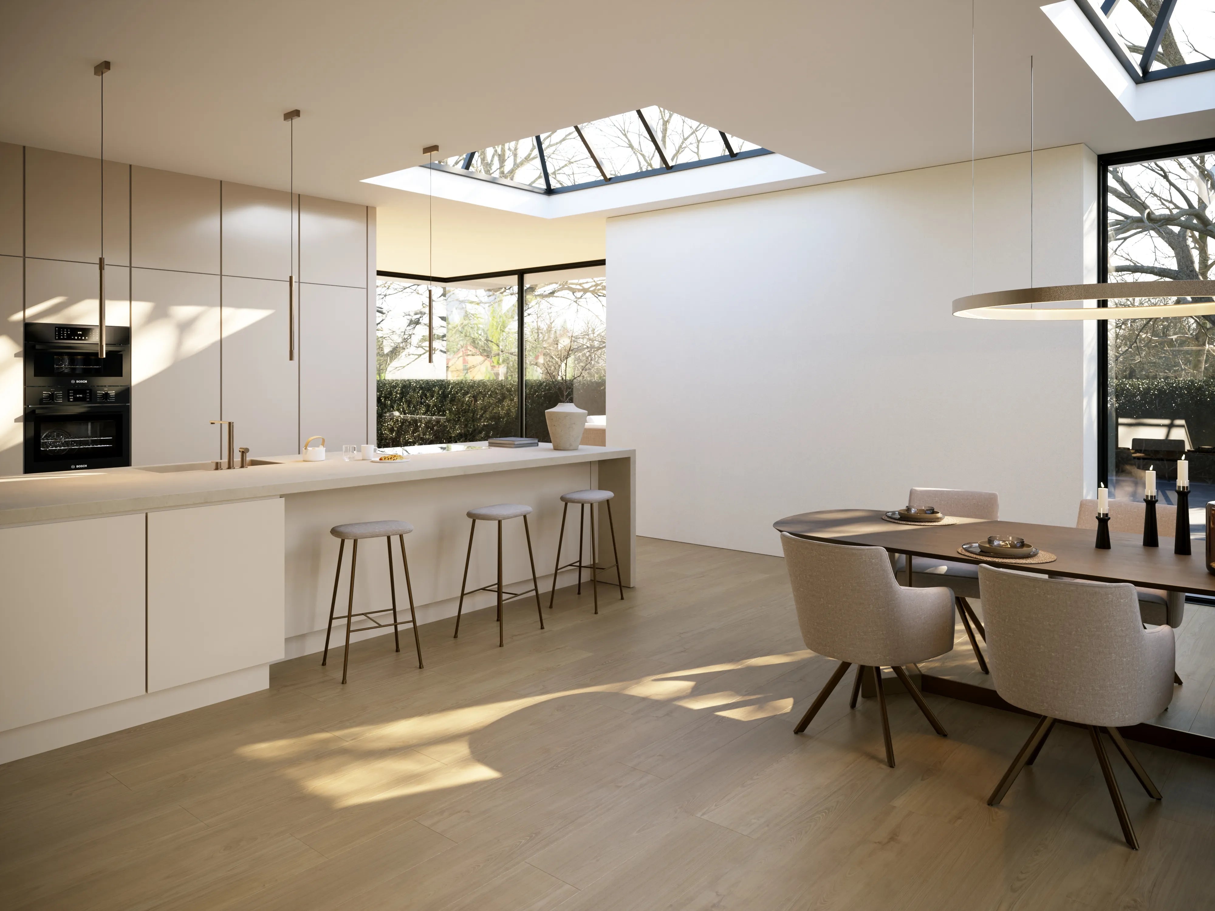 Portico rechte strook 540 - plak