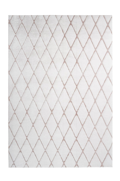 Vivica 200 Weiß / Rosé 160cm x 230cm